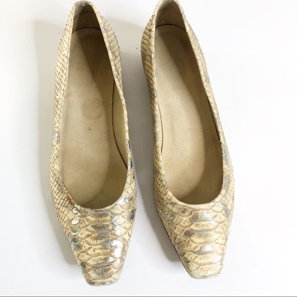 Stuart Weizmann | Snakeskin Flats